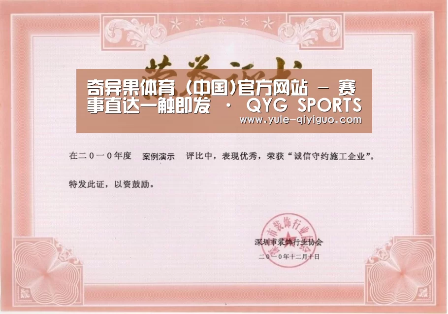 荣誉证书二